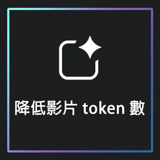 Google AI Studio 插入 YouTube 影片如何降低 token、加快速度？